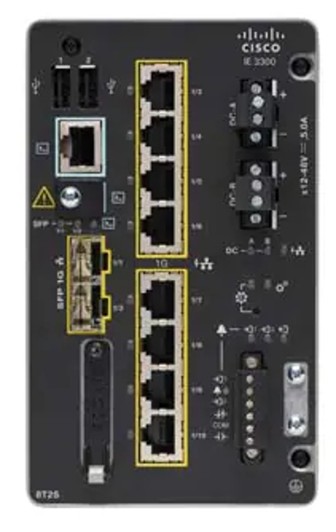 Série robuste du catalyseur IE3300 de Cisco IE-3300-8T2S-E