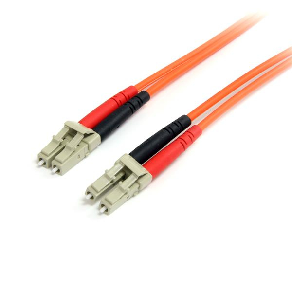 StarTech Multimode 62.5/125 Duplex Fiber Optic Patch Cable LC - LC - Patch Cable - LC Multi-Mode (M) - LC Multi-Mode (M) - 3.0m - Fiber Optic - 62.5/125 Micrometers (FIBLCLC3) - FIBLCLC3