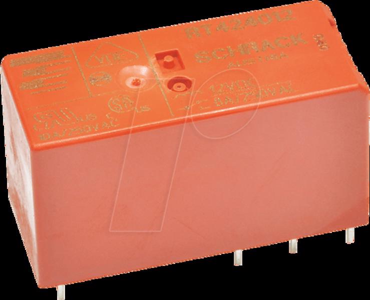 RT33L012 - Power relay SCHRACK RT1, 12 V DC, 16 A