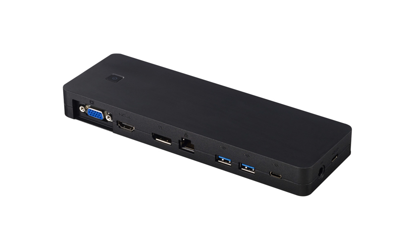 Fujitsu S26391-F1667-L100 - Wired - USB 3.2 Gen 1 (3.1 Gen 1) Type-C - 3.5 mm - 10,100,1000 Mbit/s - Black - Fujitsu - S26391-F1667-L100