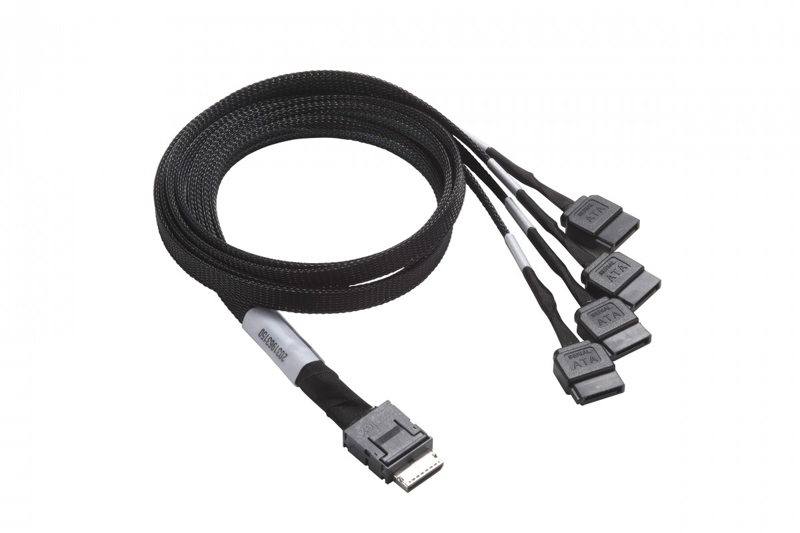SuperMicro Internal SAS Cable - OCuLink (SFF-8611) to SATA - 50cm (CBL-SAST-0933)