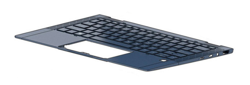 HP SPS-TOPCOVER W/KBD CP BL SR PV