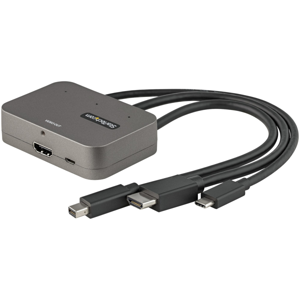 Adaptateur multiport vers HDMI StarTech 3-en-1 4K