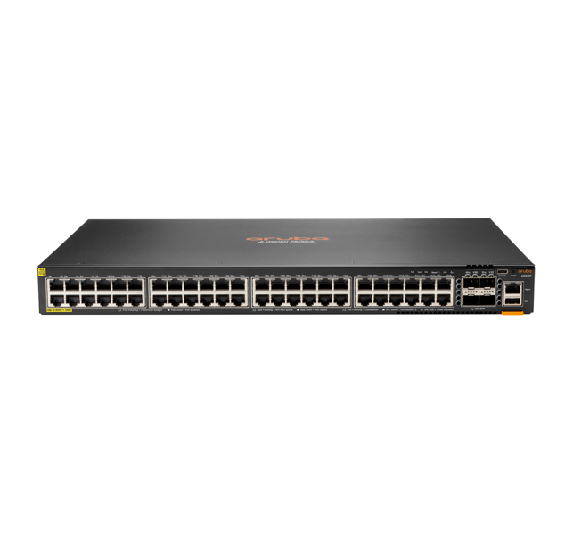 HPE 6200F 48G Class4 PoE 4SFP+ 370W - Managed - L3Switch - JL727A#ABB