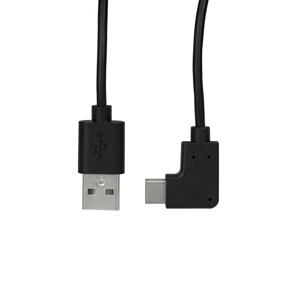 Câble StarTech USB-A vers USB-C coudé à 1 m