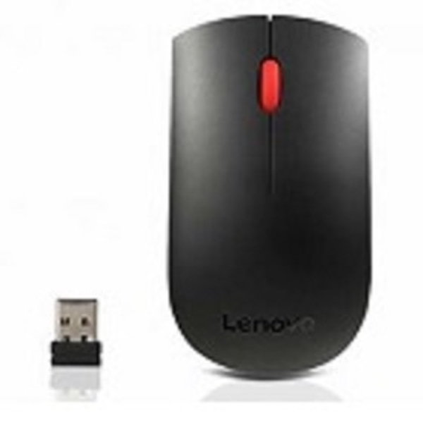 ThinkPad Essential Wireless Mouse - Maus - Laser - 3 Tasten - kabellos - 2.4 GHz - kabelloser Empfänger (USB) ( 4X30M56887 ) - 4X30M56887