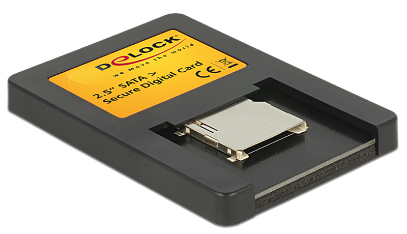 Delock 2½" Drive SATA > Secure Digital Card - 91673