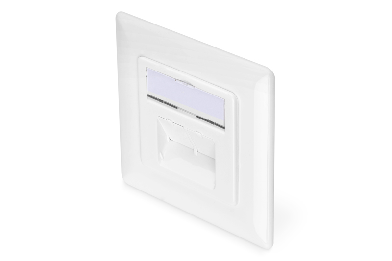 DIGITUS CAT6A 2-Port RJ45 Outlet - DN-9007-1