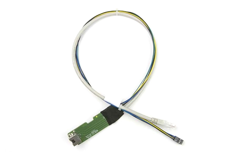 SuperMicro CBL-NTWK-0587, Adaptateur INT RJ45M/RJ45F avec PCB 45CM 24AWG pour SC847D JBOD