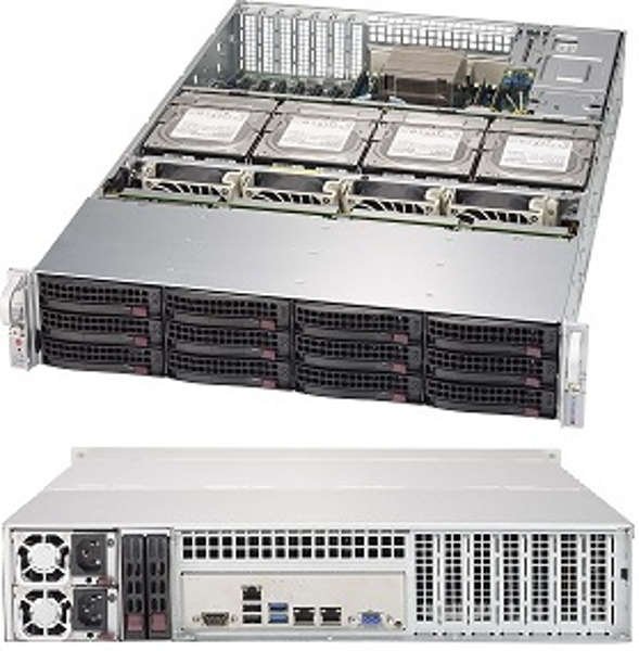 Supermicro SuperChassis 829HE1C4-R1K02LPB - Rack