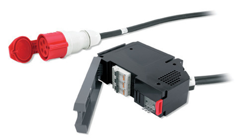 APC IT Power Distribution Module - Strömbrytare (Plug-In-Modul) - 400 V - 3 Faser - Utgångsanslutningar: 1 - for P/N: SY16K48H-PDNB, SY32K48H-PDNB, SY48K48H-PDNB, SY64K96H-NB, SY96K160H-NB, SY96K96H-NB