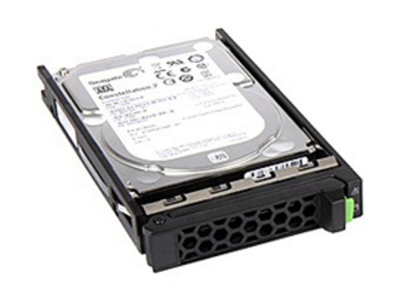 Fujitsu - SSD - 480GB - Hot-Swap - 2.5" (6,4 cm) (in 8,9 cm Träger) (in 3.5" Träger) - SATA 6Gb/s - för PRIMERGY RX2520 M5, RX2530 M5, RX2530 M6, RX2540 M5, RX2540 M6, TX2550 M5 (S26361-F5732-L480) - S26361-F5732-L480