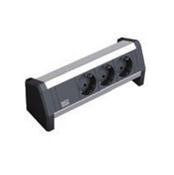 Bachmann DESK - multiprise - contacts de sortie : 3 (CEE 7/4)