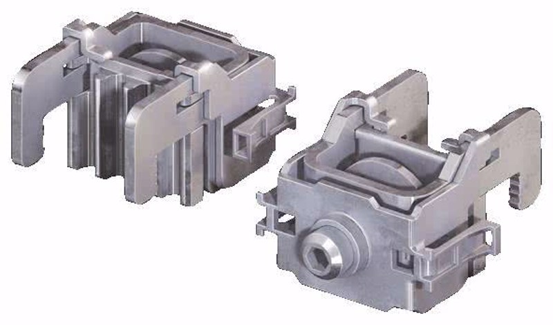 Rittal SV 9677.460 Borne de raccordement de jeu de barres 3 pièces
