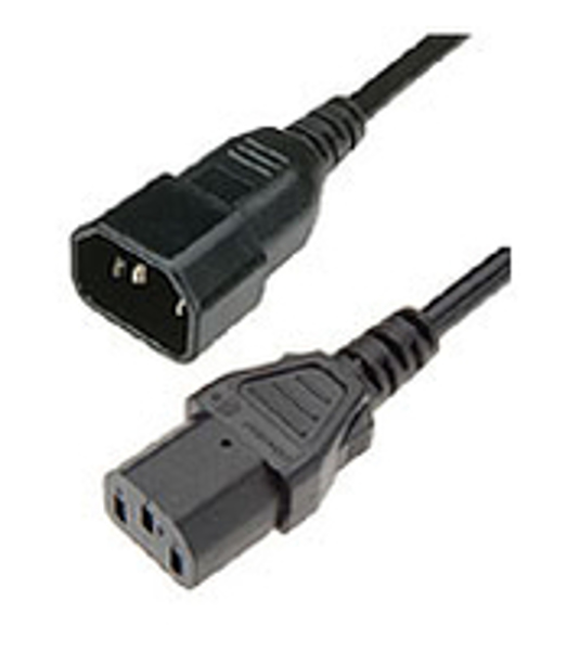 Câble d'alimentation HPE 142257-002 2,5 m C14 vers C13 noir