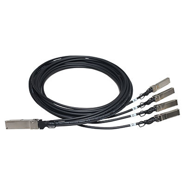 Répartiteur HPE FlexNetwork X240 40G QSFP+ vers 4x10G SFP+ 5M