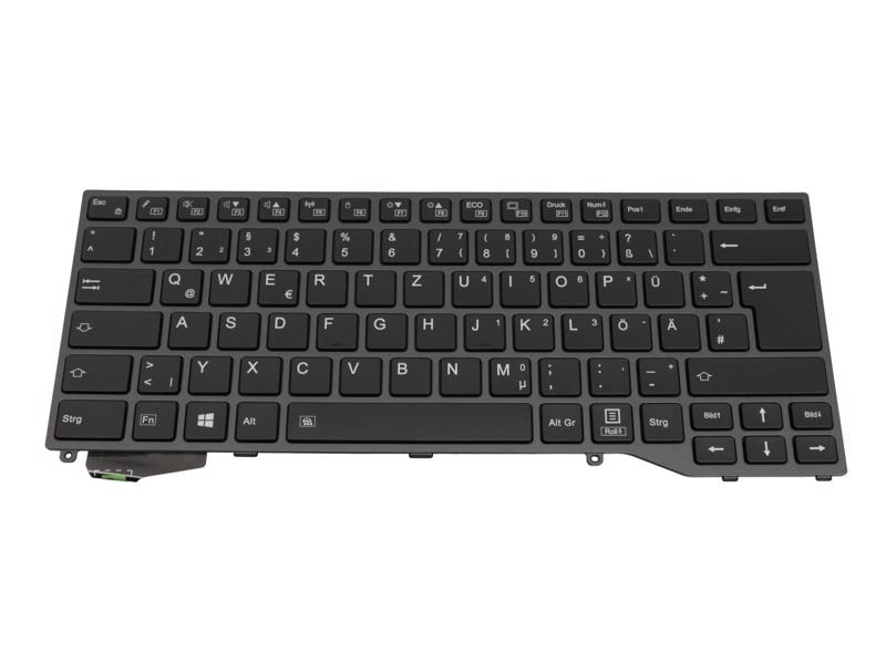 Fujitsu FJM16J6600JD855 German Keyboard Backlight Dark Gray