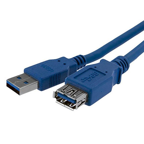 Câble d'extension StarTech USB3SEXT1M 1 m