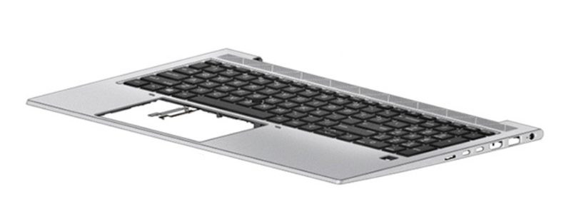 HP M07491-A41 Housing Base + Keyboard Belgian Backlit EliteBook 850 G7 - M07491-A41