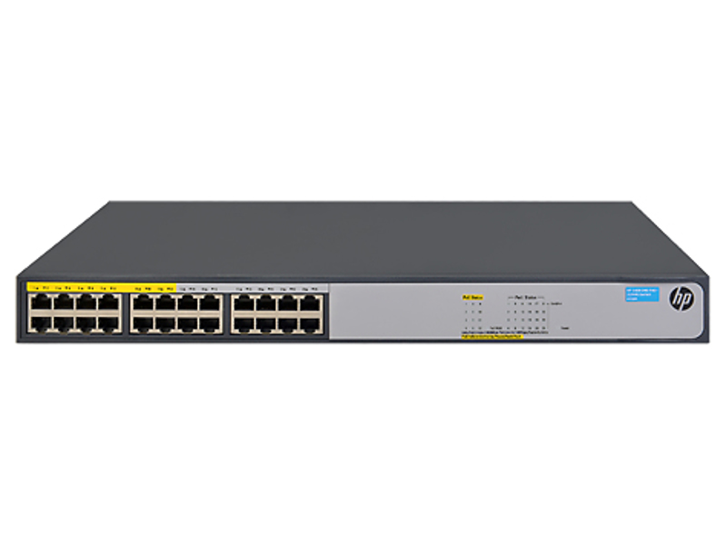 HPE 1420-24G-PoE+ (124W) Switch Unmanaged (JH019A#ABB) - JH019A