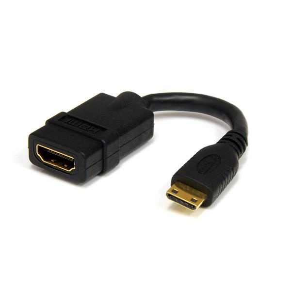 StarTech 5in High Speed HDMI Adapter Cable Mini - HDACFM5IN