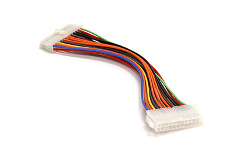 Supermicro Power Connector Extension Cable - 24-pin - Pb-free - White