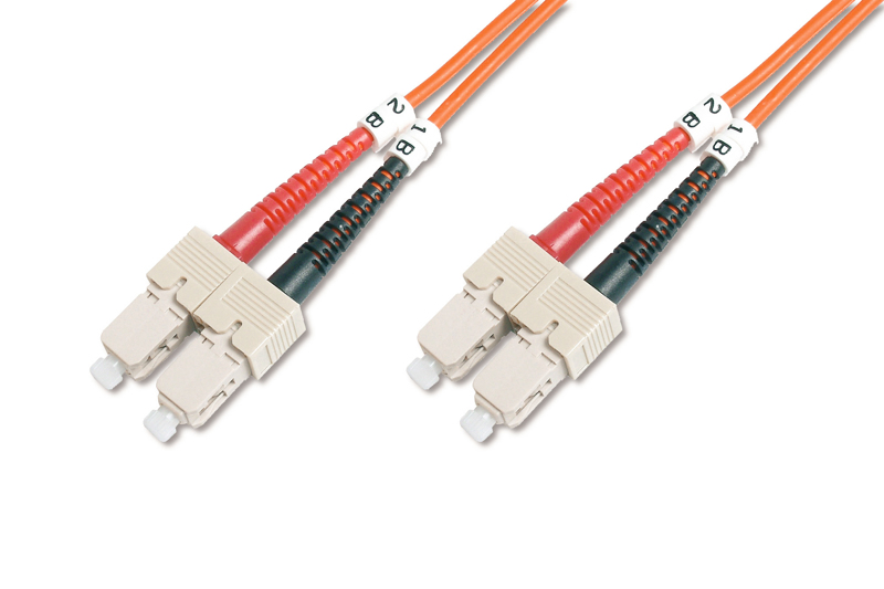 DIGITUS Fiber Optic Multimode Patch Cord, SC / SC