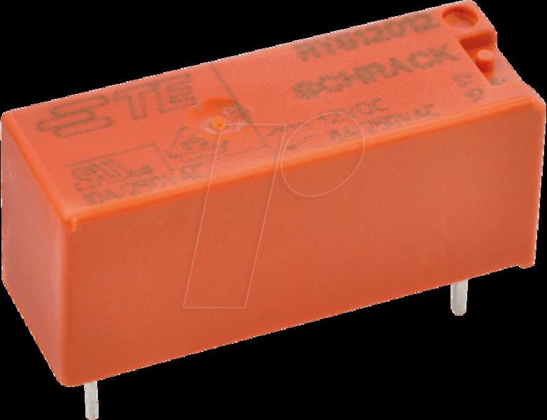 RYII012 - Power relay SCHRACK RYII, 12 V DC, 8 A - 4-1393224-6