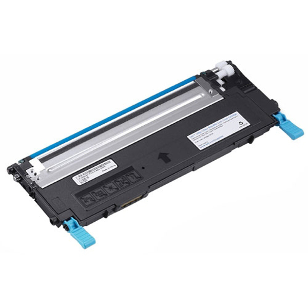 593-10494 - Dell C815K Standard Capacity (Yield 1,000 Pages) Cyan Toner Cartridge for Dell 1235cn Multi-function Laser Printers - 593-10494