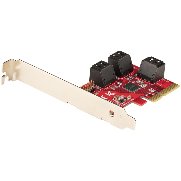 PCIe SATA Controller Card 6 Port SATA Expansion - 6P6G-PCIE-SATA-CARD