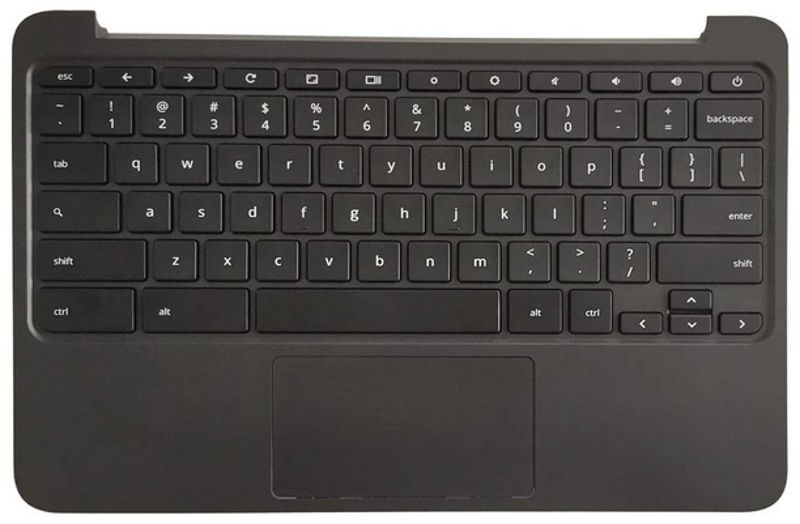 Capot supérieur HP avec clavier Nordic