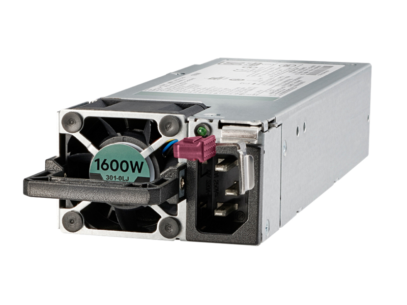 HPE 1600W Flex Slot Platinum Hot Plug LH Power Supply Kit - P38997-B21