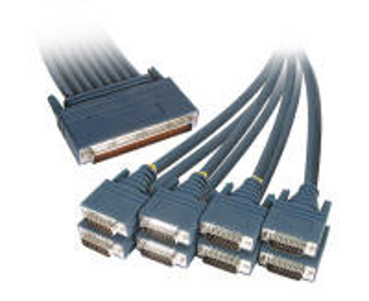 CAB-OCT-X21-MT Câble octal Cisco à 8 fils et 8 DTE X.21 mâles