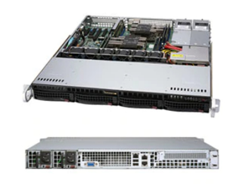 SuperMicro SC813M F2TQC-R804CB - ATX - SATA/SAS