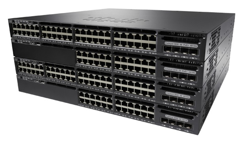 Cisco Catalyst 3650 48 ports de données 4x1G liaison montante LAN B