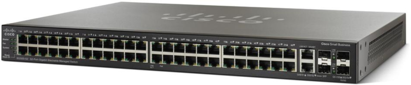 Cisco SG500-52MP Managed L2 Gigabit PoE Switch - SG500-52MP-K9-G5