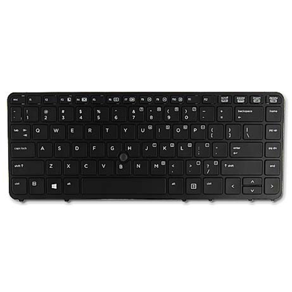 Clavier rétroéclairé de remplacement pour ordinateur portable HP GB
