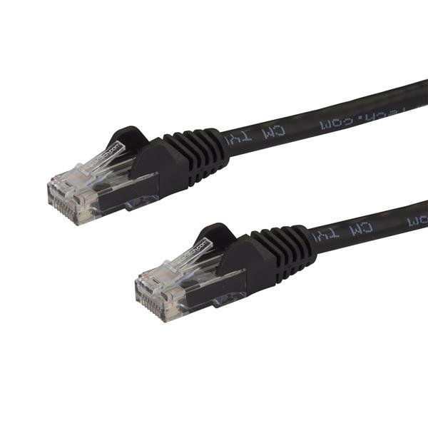 StarTech N6PATC1MBK Cat6 Snagless UTP Network Cable 1m - N6PATC1MBK