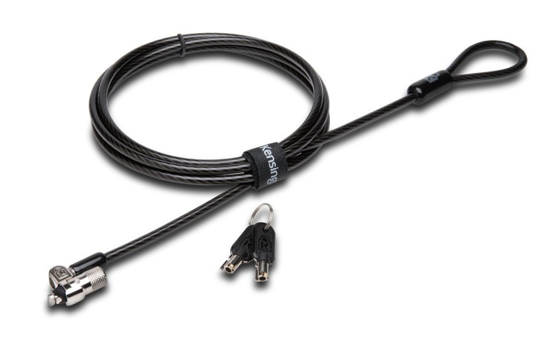 Fujitsu MicroSaver Slim 2.0 - 1.8 m - Round key - Carbon steel - Black