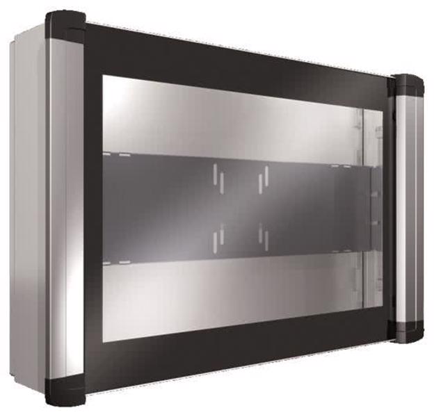 Boîtier de commande Rittal pour table AX 6321050 TFT jusqu'à 24", BHT 650x450x155 mm