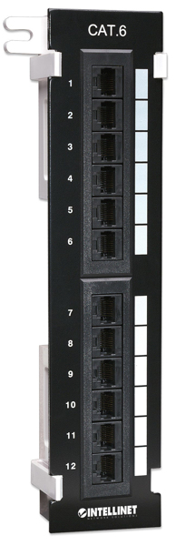 Patch Panel - RJ-45 X 12 - Black (560269)