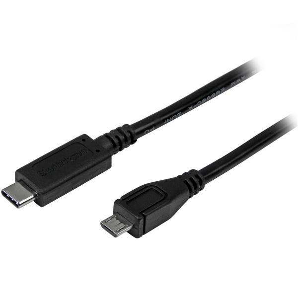 Câble Micro-B StarTech USB2CUB1M Type-C 1 m