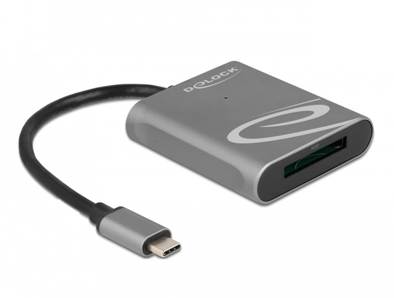 Delock 91741 - Card Reader, extern, USB 3.2 Gen1 Type-C, XQD - 91741