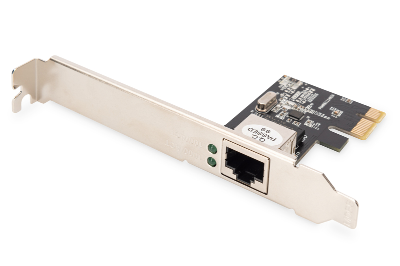 DIGITUS DN-10130-1 GbE PCIe-kort lågprofil - DN-10130-1