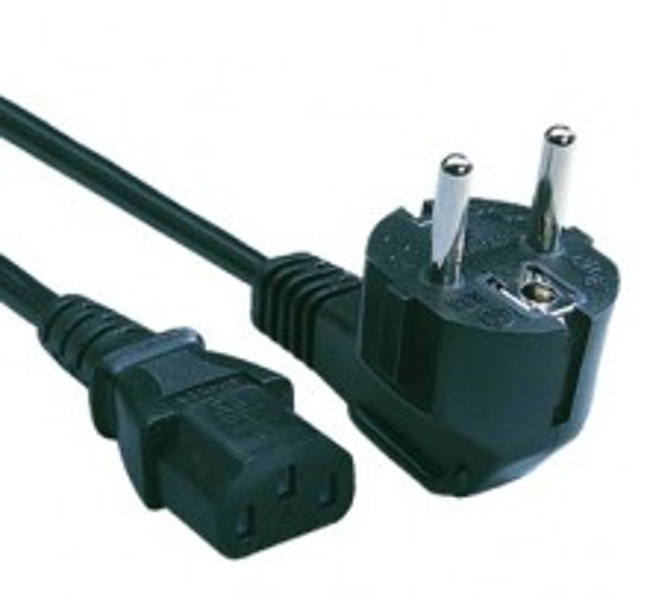 Cisco CAB-9K10A-EU= - 2.4 m - Power plug type F - C15 coupler - 250 V - 16 A - Black - CAB-9K10A-EU=