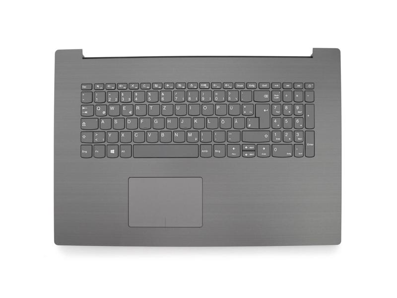 EC143000100 Tastatur inkl. Topcase DE (deutsch) grau/grau