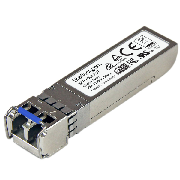 StarTech 10 Gigabit Fiber Optic SFP+ Transceiver Module - Cisco SFP-10G-LR Compatible - SM LC 10km - Mini GBIC with DDM - 10GBase-LR SFP+ - SFP+ Transceiver Module - 10 GigE - SFP10GLRST