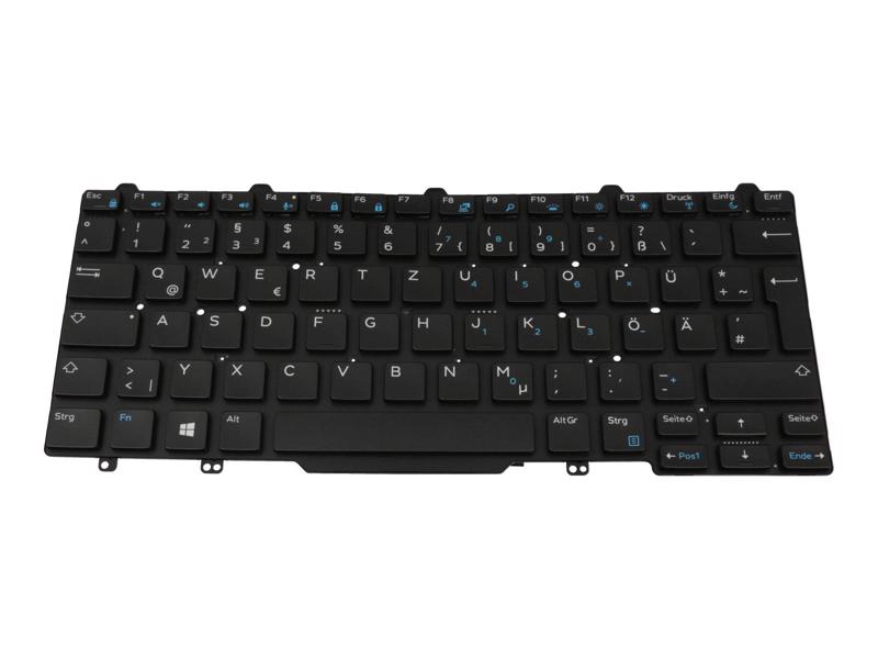 PK1316R1A11 Tangentbord DE (tyskt) svart/svart