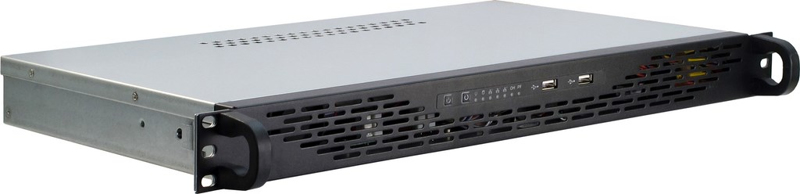 Inter-Tech IPC 1HU-K-125L 19 inch 1U IPC case - 88887085
