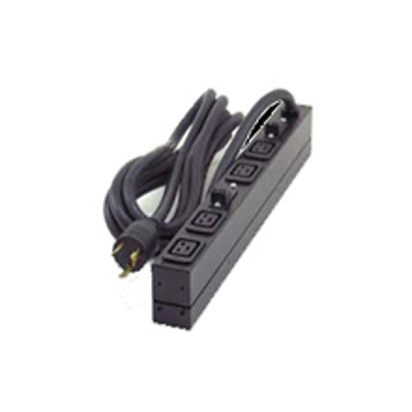 Supermicro Blade - Basic - 1U - Plastique - Noir - 4 prise(s) CA - Coupleur C19